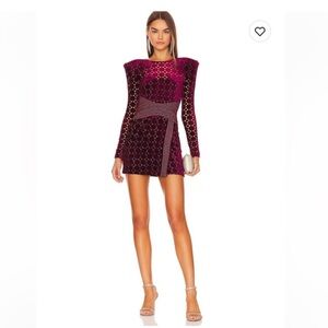 Zhivago Wine Salvation Mini Dress, US8